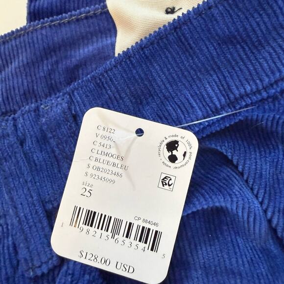 We The Free Risk Taker Cord High Rise Straight Corduroy Pant SZ 25 NWT - Picture 4 of 7